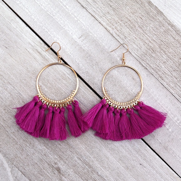REVITALIZED Jewelry - Fringe Tassel Earrings
